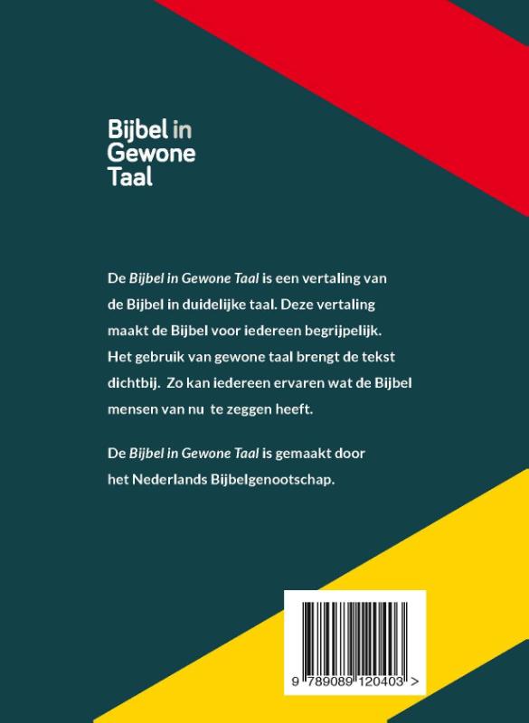 Huisbijbel bijbel in gewone taal - Afbeelding 2